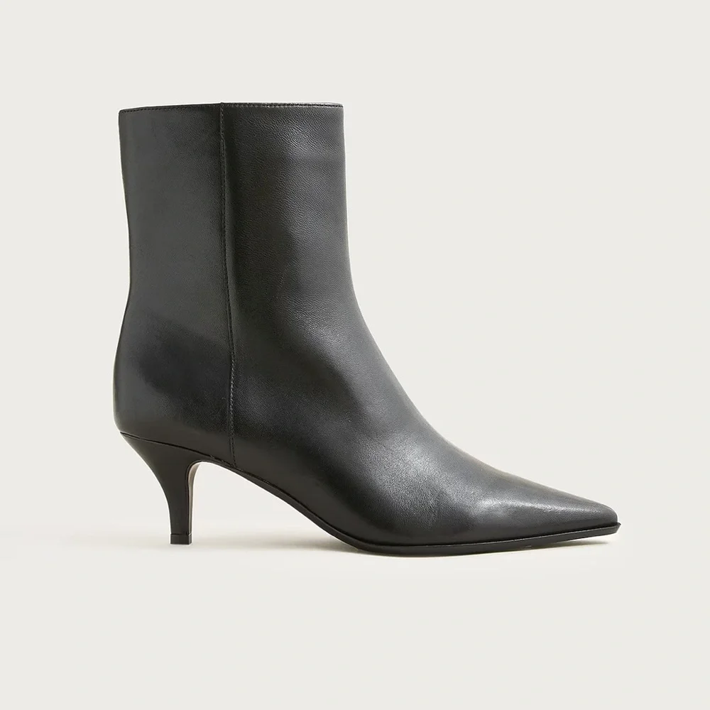 J crew Stevie ankle boots in leather